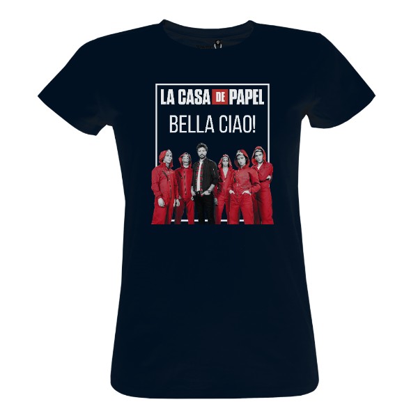 Tričko s potlačou La casa de papel- Bella Ciao