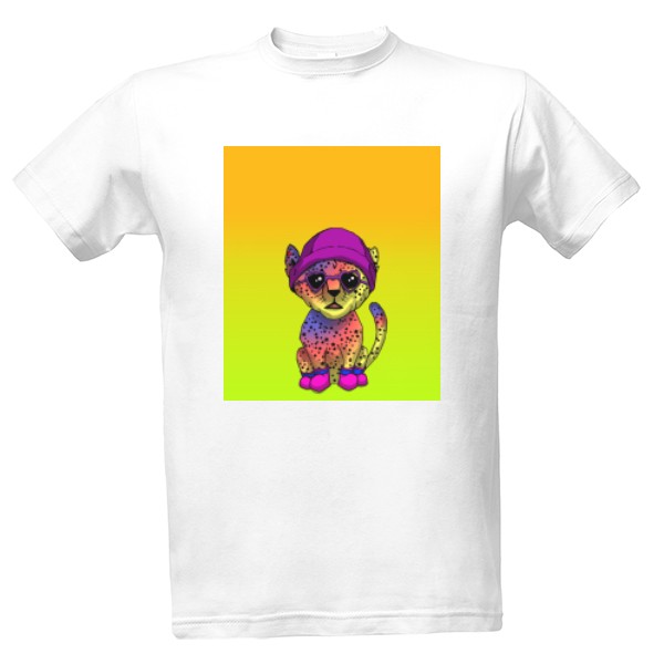 Tričko s potlačou Official NFT-cheetah tričko 