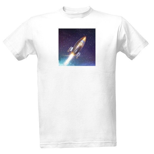 Tričko s potlačou Official NFT-rocket tričko  
